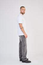 Bleached Gray Jeans