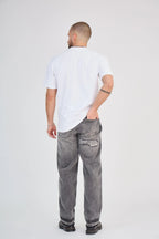 Classic Washed Grey Jeans