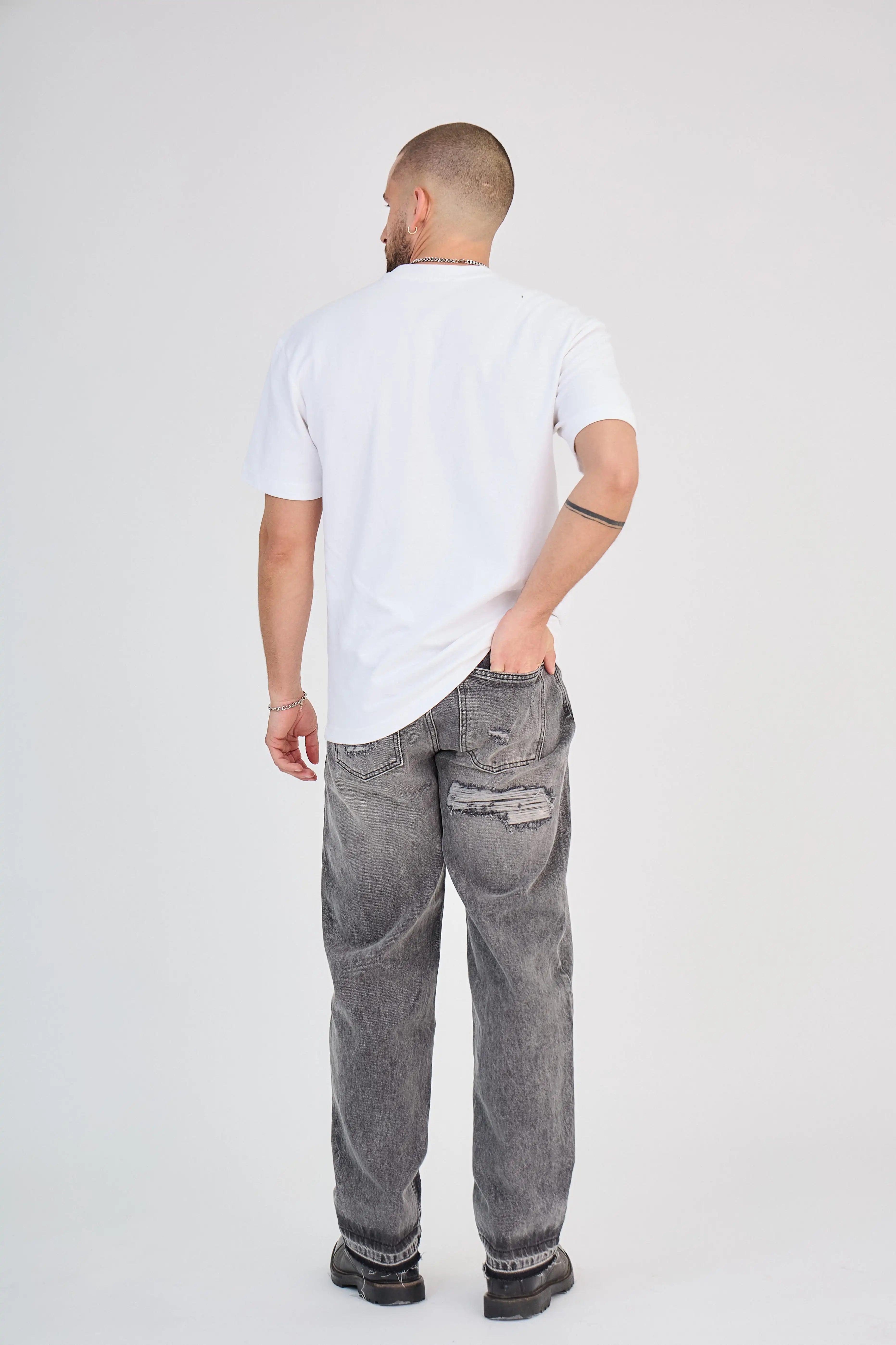 Jean Gris Délavé Classique