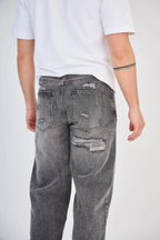 Classic Washed Grey Jeans