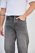 Classic Washed Grey Jeans