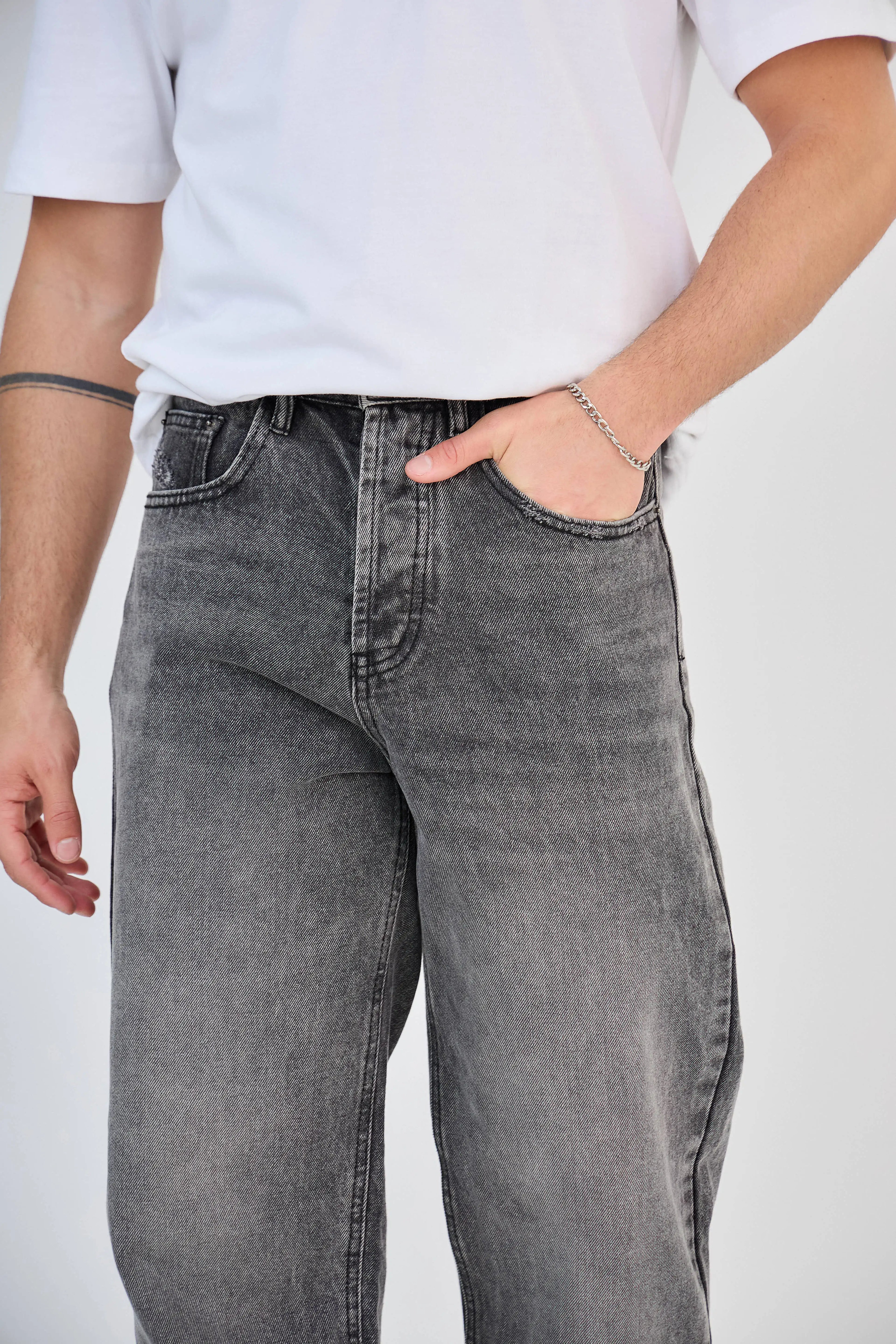 Jean Gris Délavé Classique