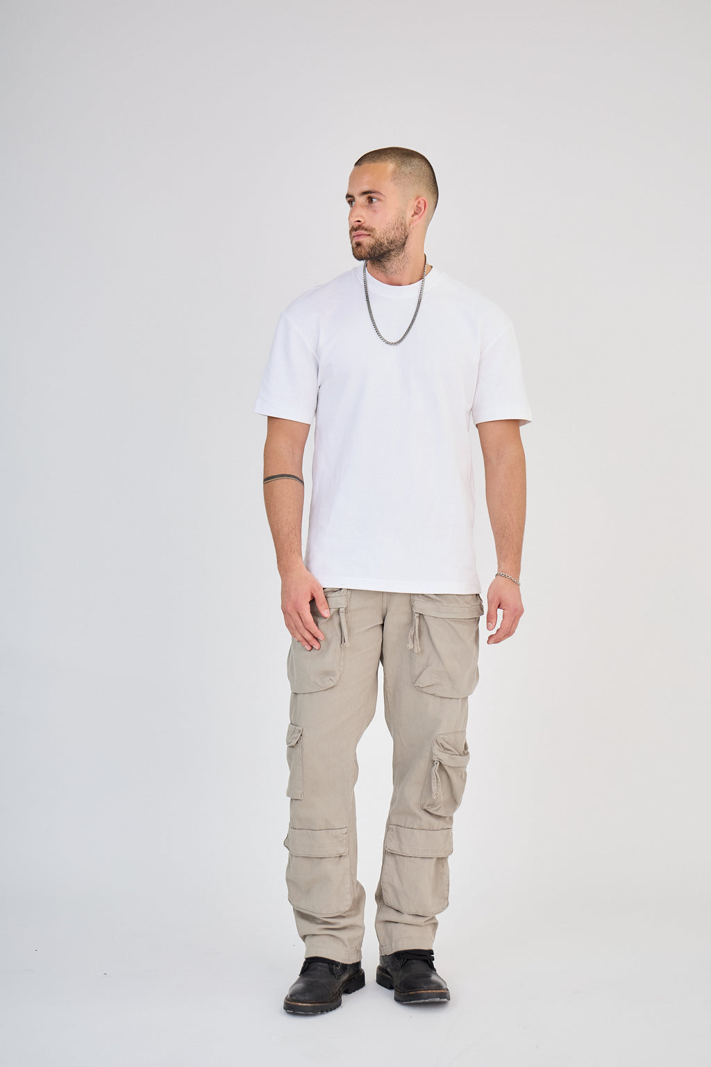 Pantalon Cargo Sable Multi-Poches