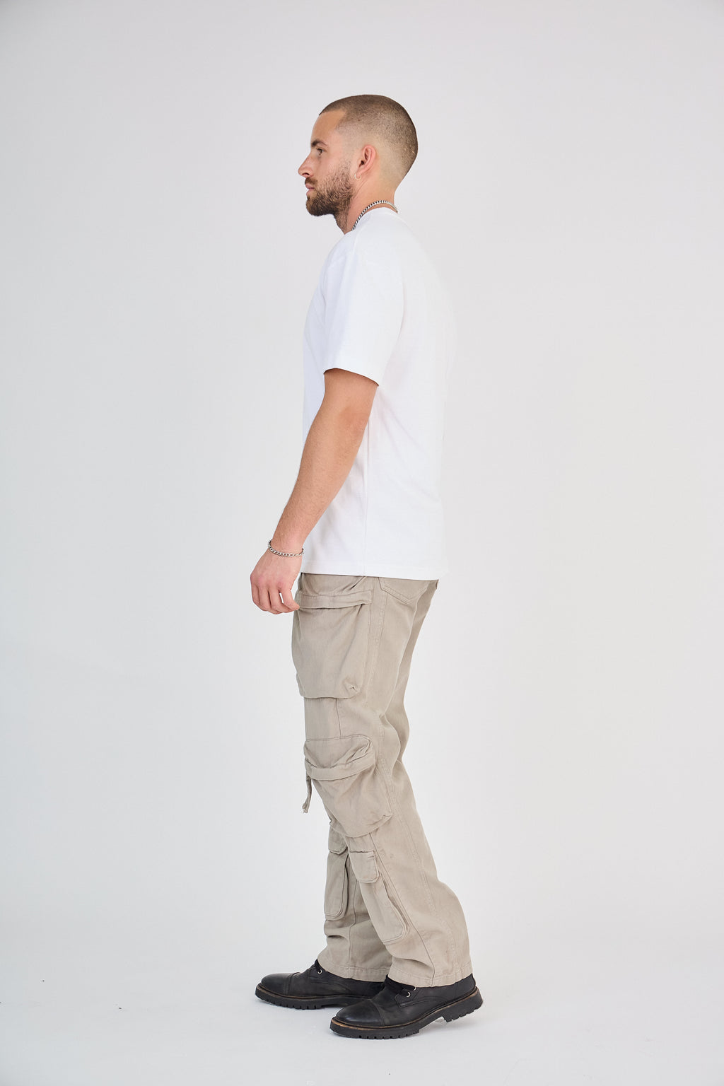 Pantalon Cargo Sable Multi-Poches