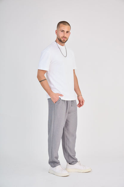 Pantalon fluide Gris