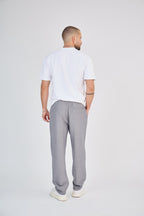 Grey flowing pants