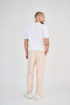 Sand Beige Linen Pants