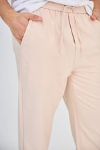 Sand Beige Linen Pants