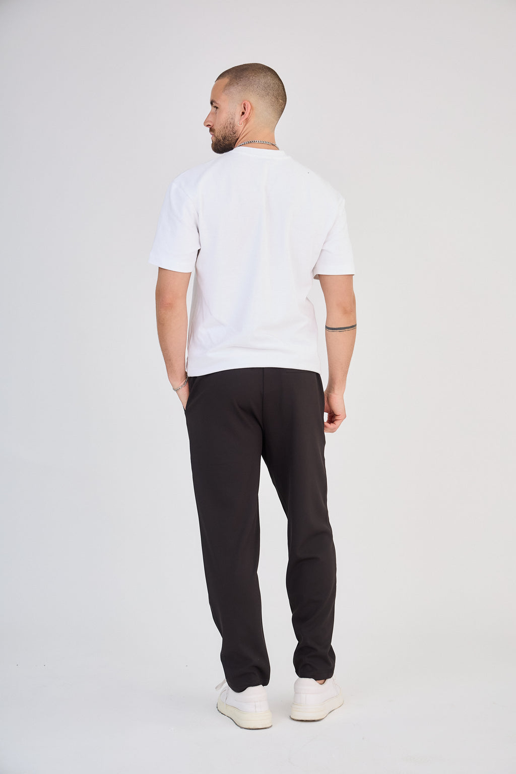 Black flowing pants