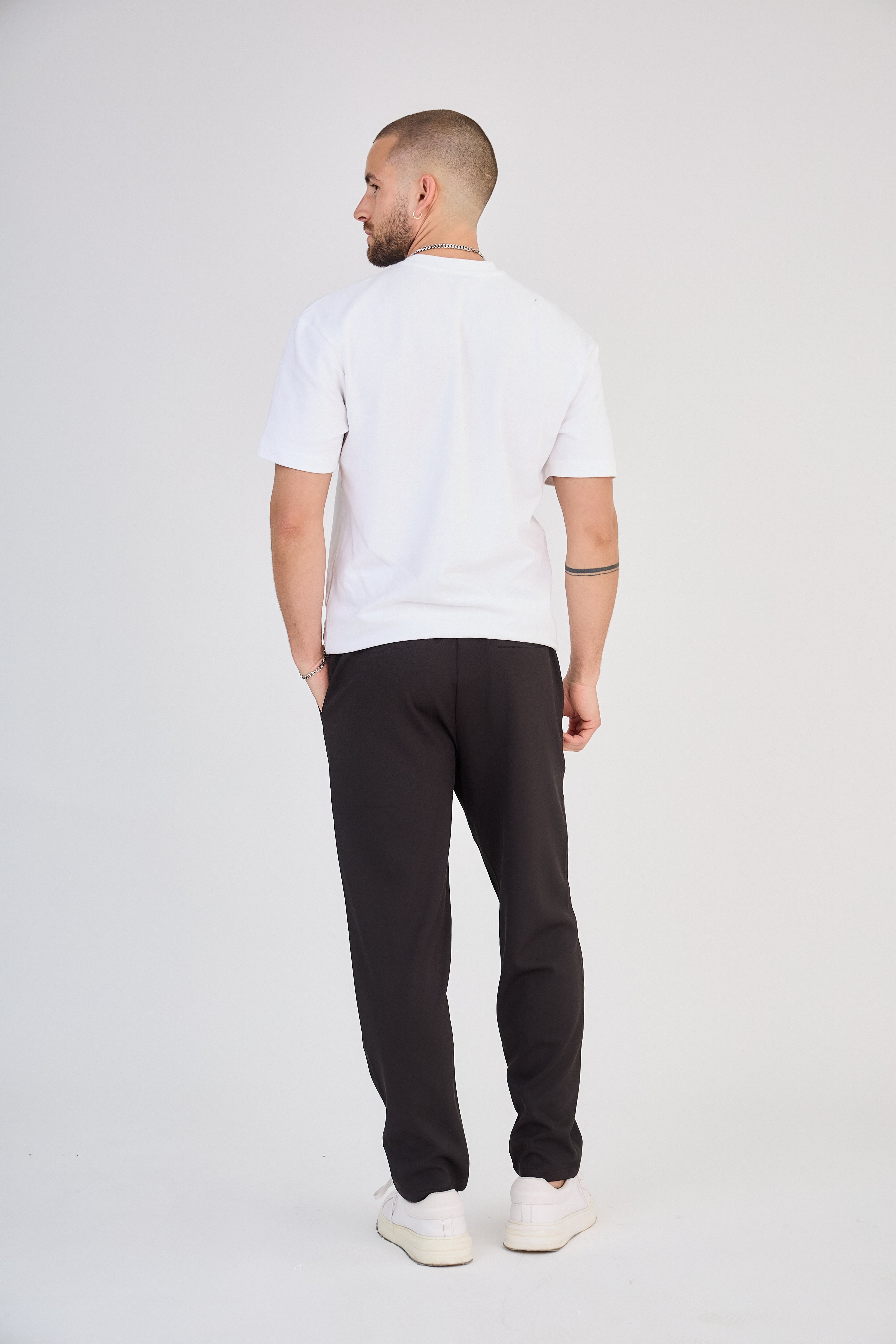 Black flowing pants