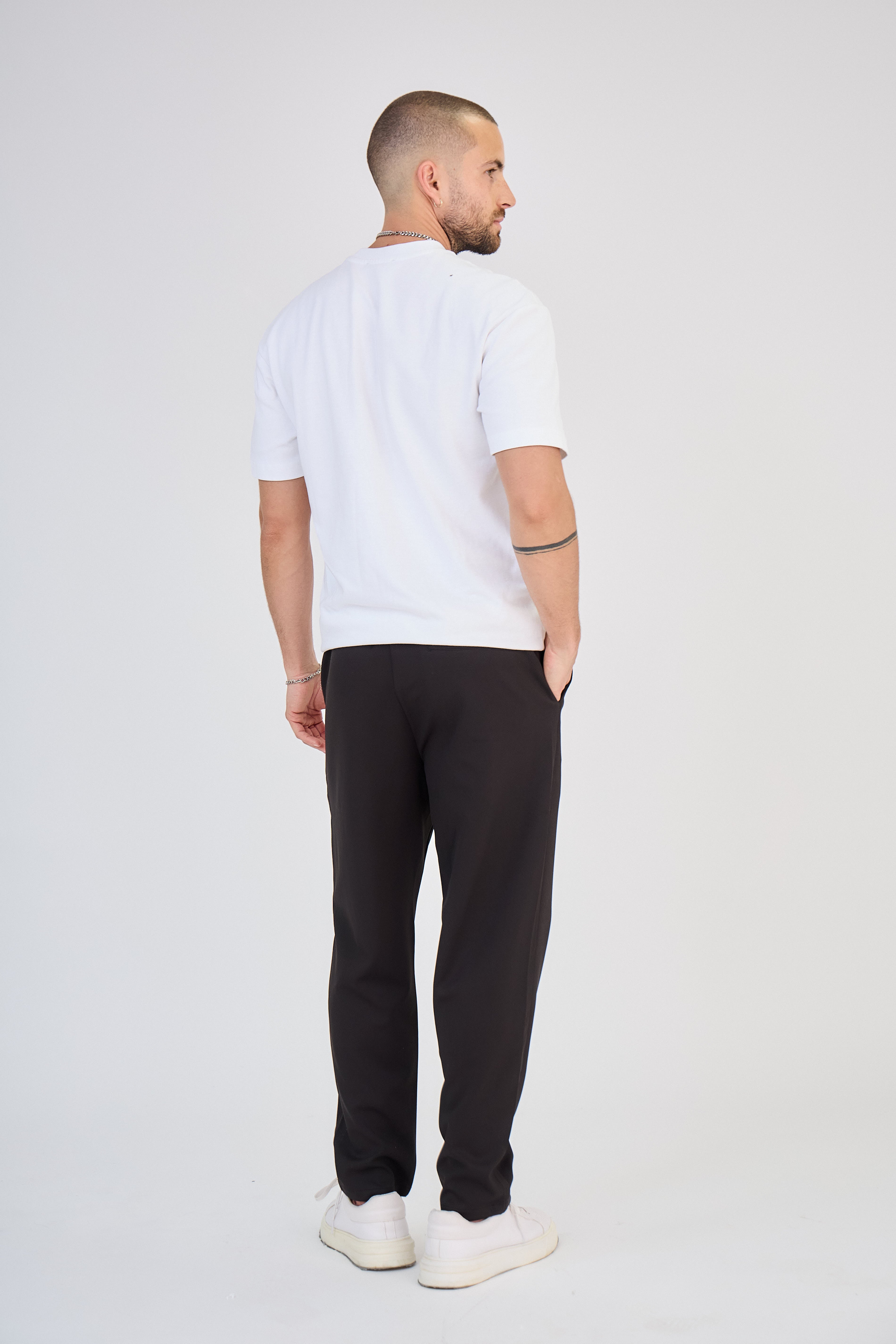 Black flowing pants
