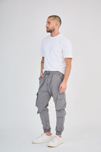 Grey Cargo Pants