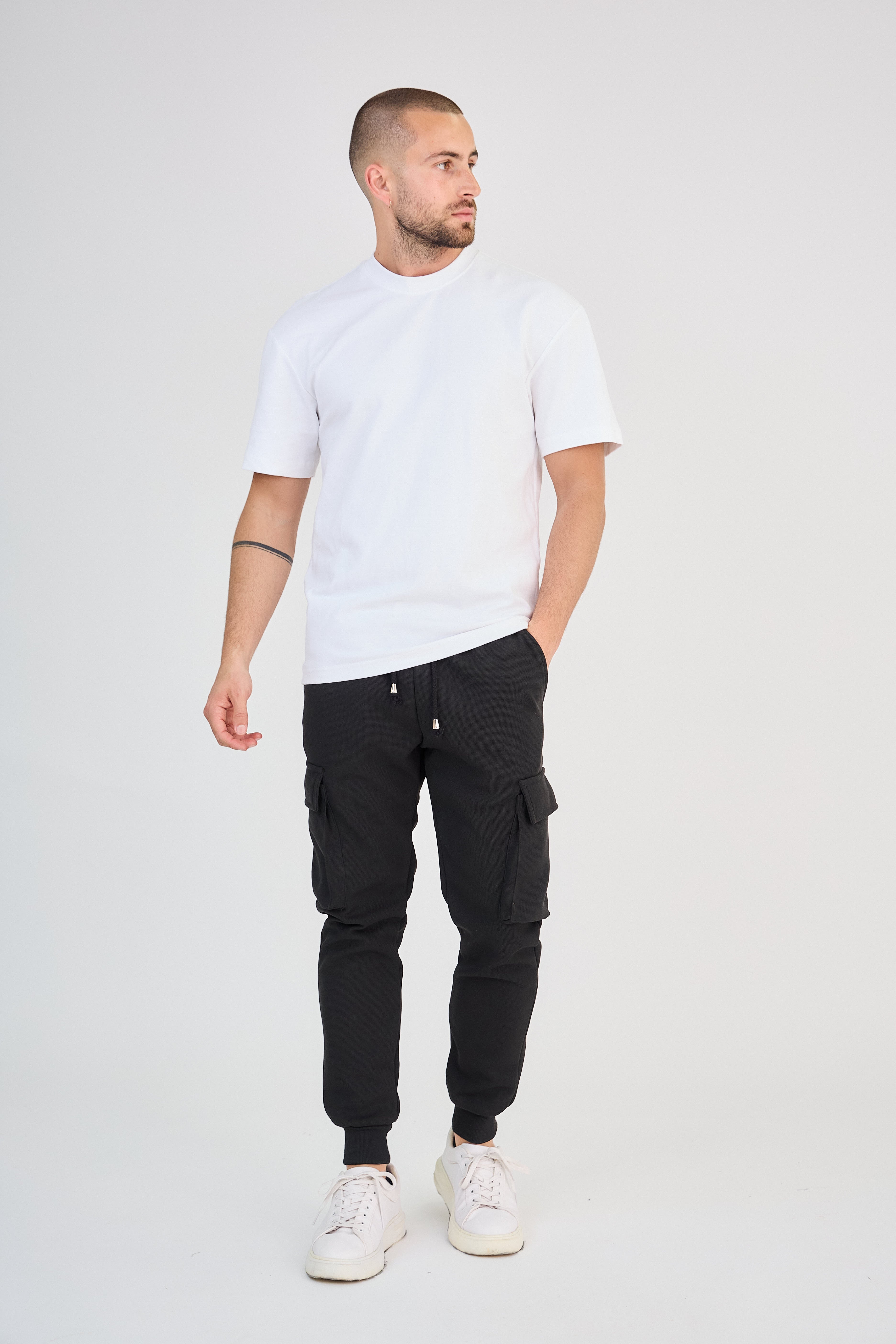 Pantalon Cargo Noir Classique
