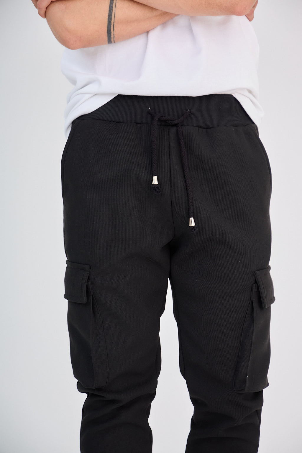 Pantalon Cargo Noir Classique