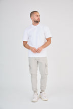 Beige Cargo Pants