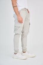 Beige Cargo Pants