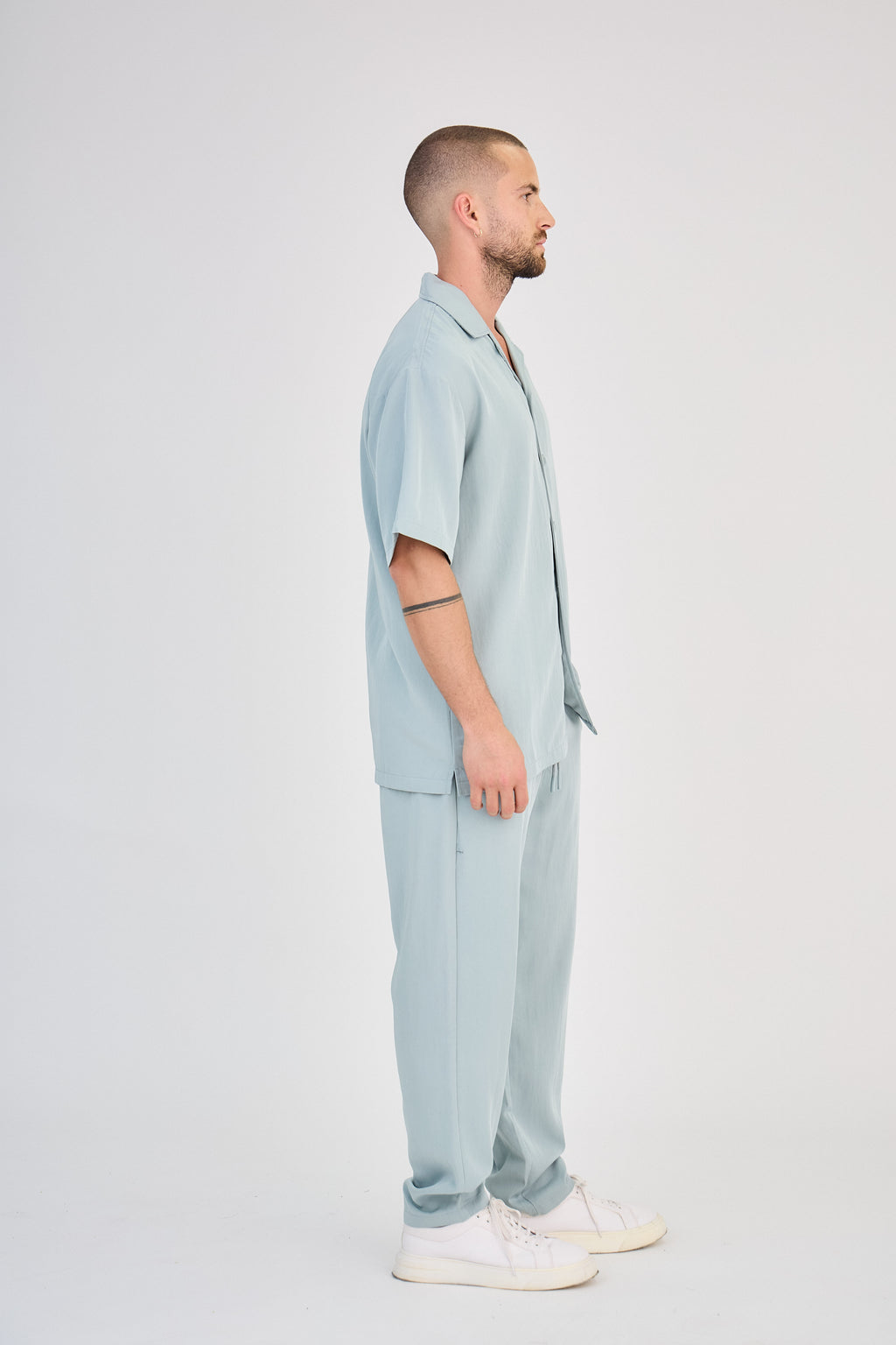 Ensemble Chemise & Pantalon - Turquoise