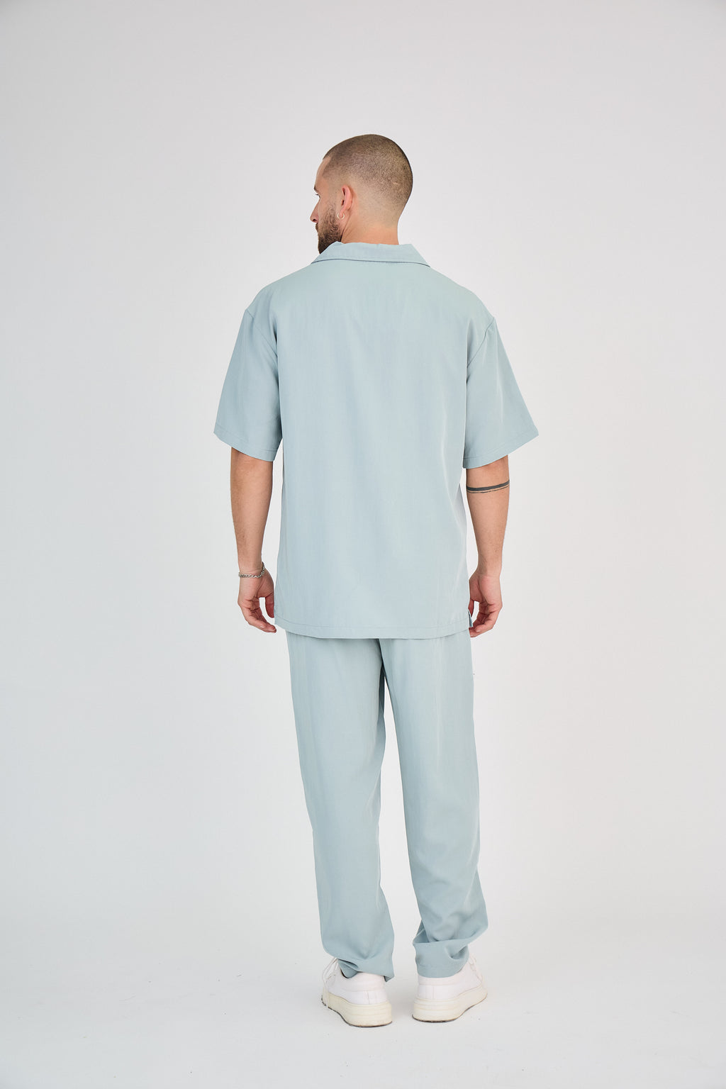 Ensemble Chemise & Pantalon - Turquoise