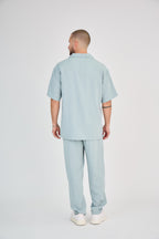 Shirt &amp; Pants Set - Turquoise