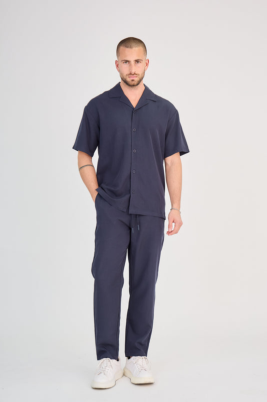 Ensemble Chemise & Pantalon - Marine