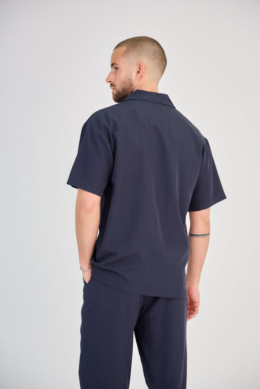 Ensemble Chemise & Pantalon - Marine