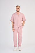 Ensemble Chemise & Pantalon - Rose