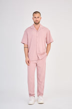 Shirt &amp; Pants Set - Light Blue