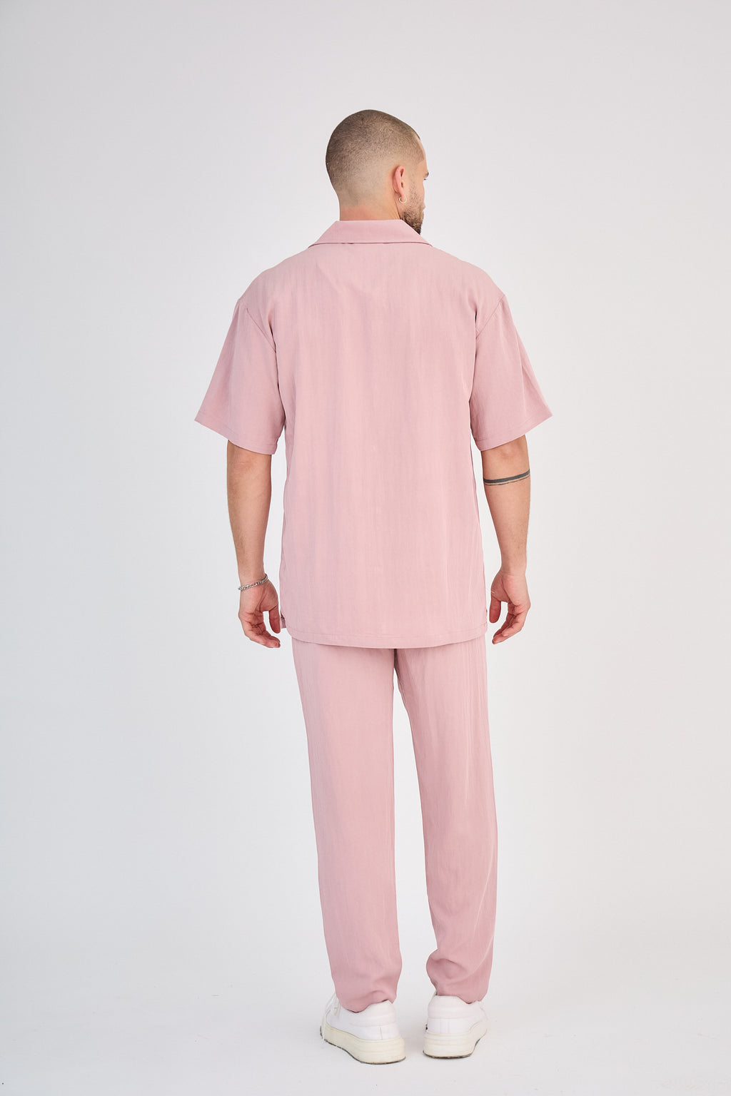 Ensemble Chemise & Pantalon - Rose