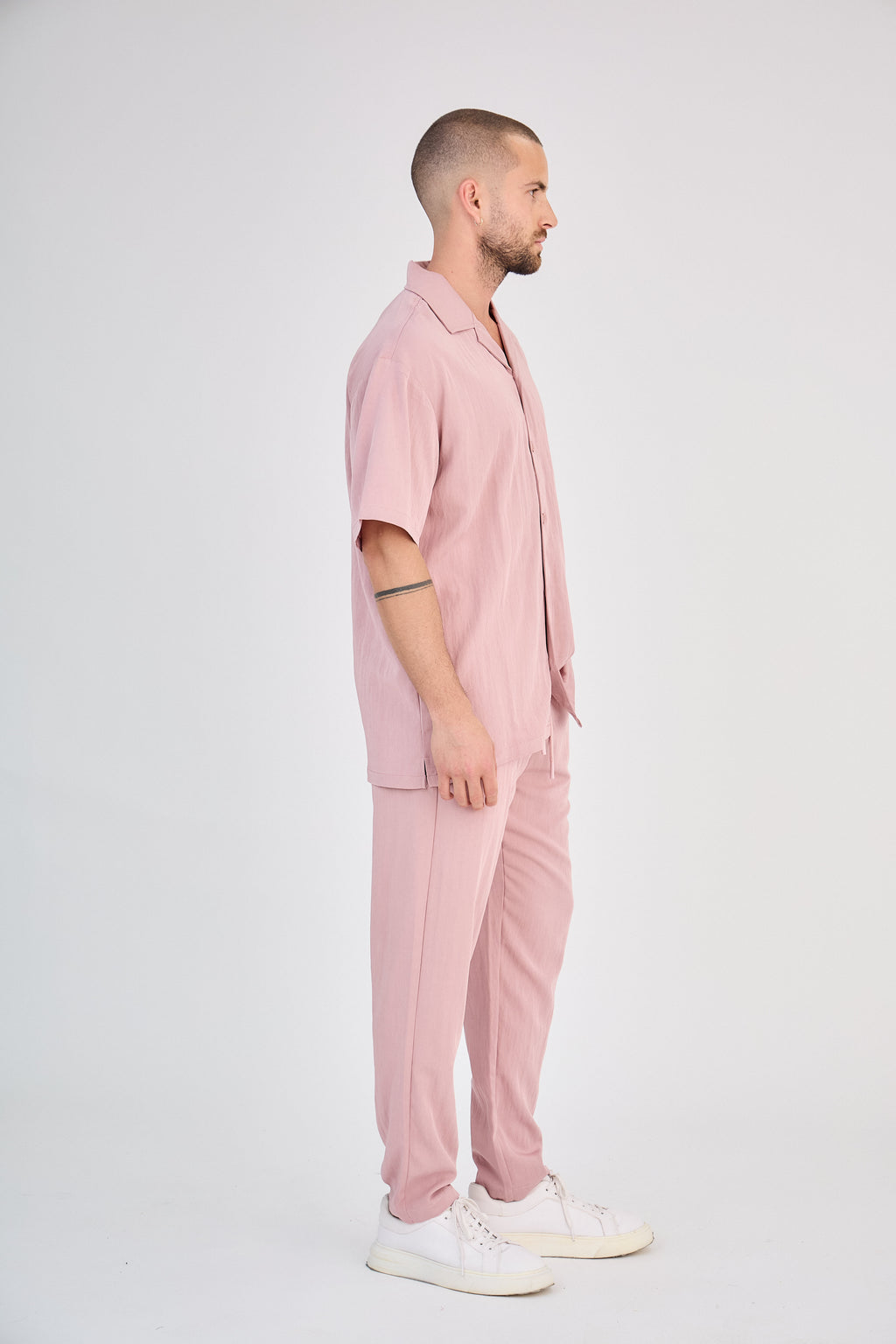 Ensemble Chemise & Pantalon - Rose