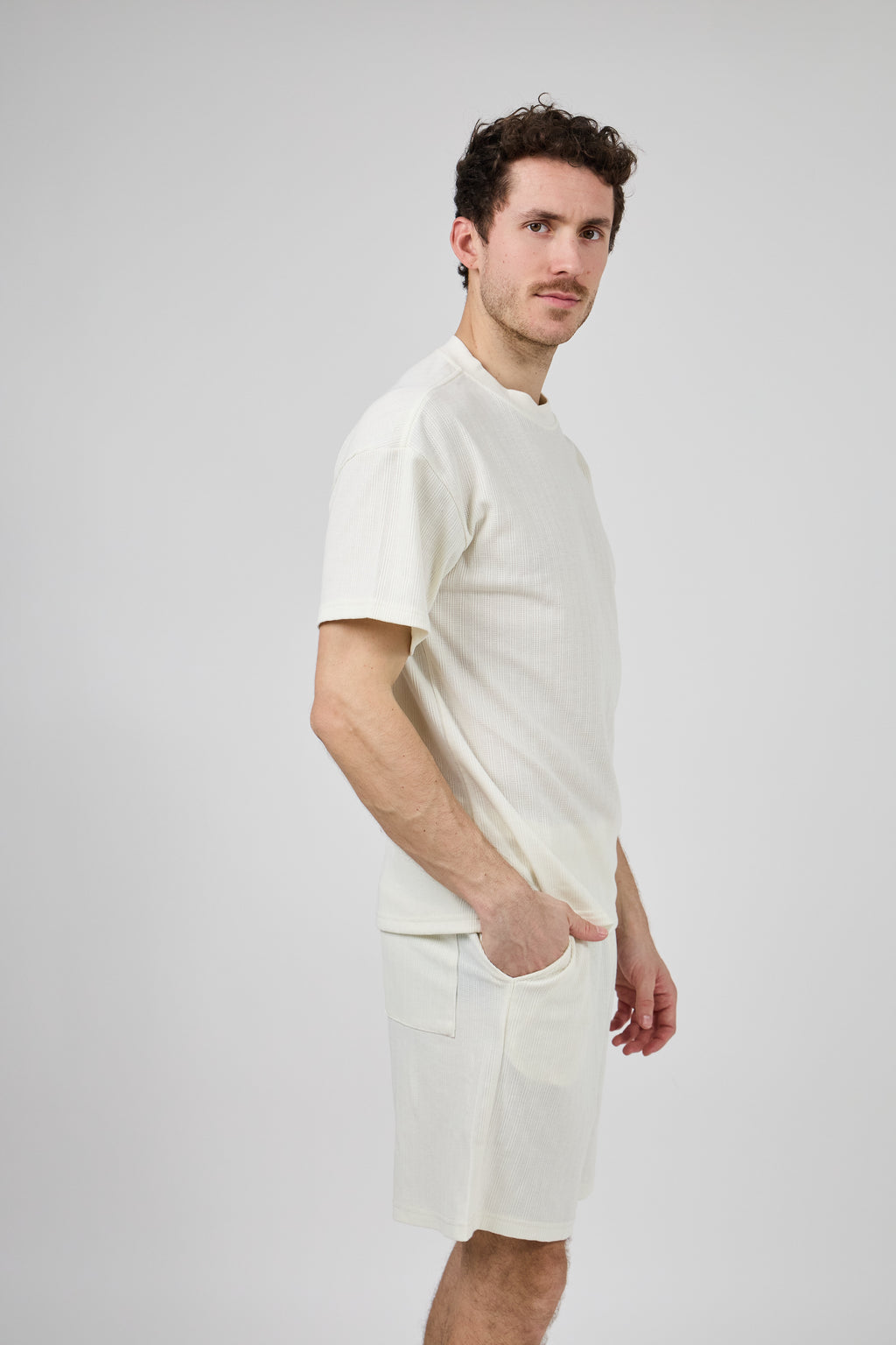 Ensemble décontracté homme T-shirt à manches courtes et short confortable respirant