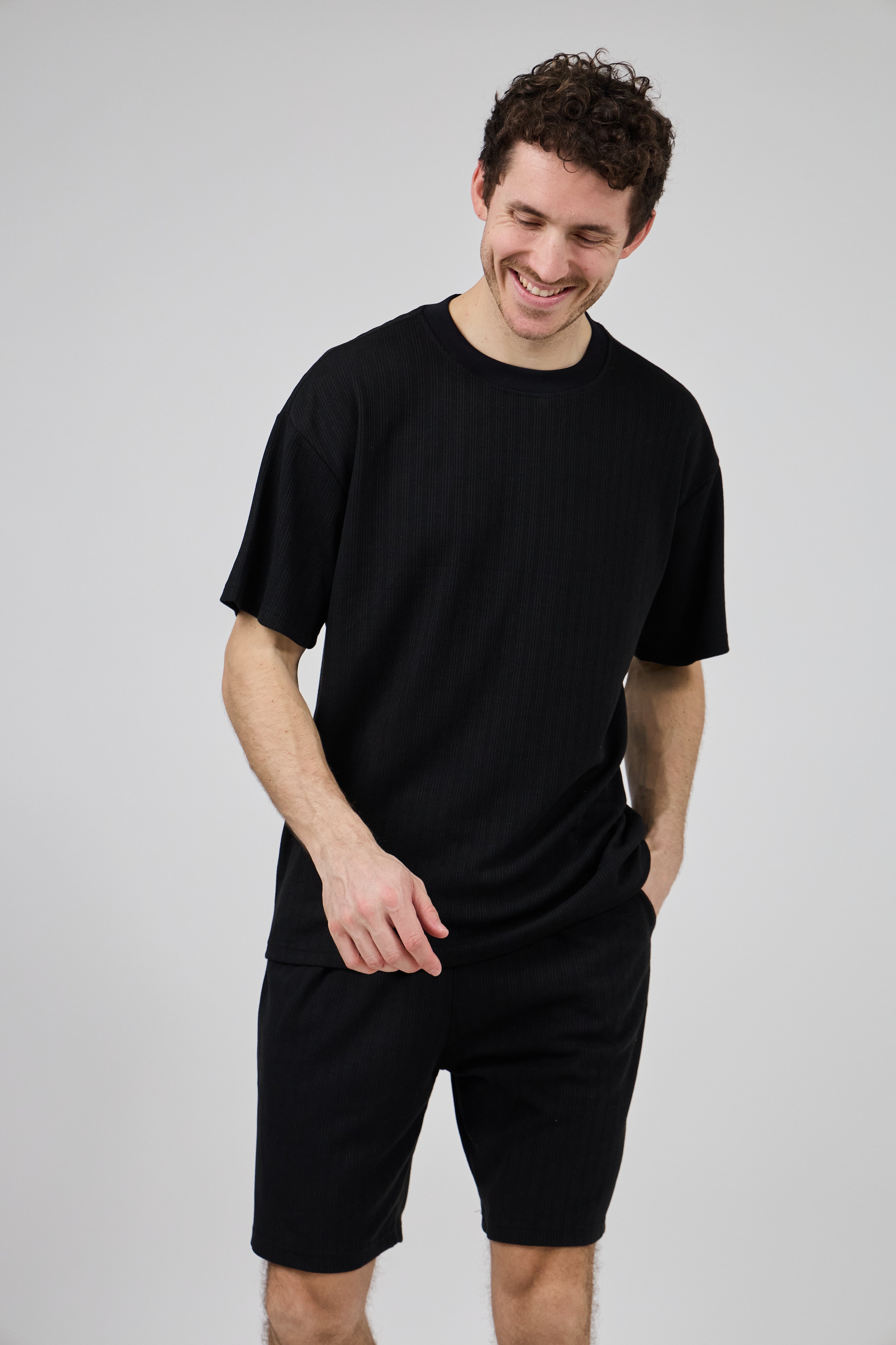 Ensemble décontracté homme T-shirt à manches courtes et short confortable respirant