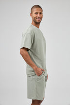 Ensemble décontracté homme T-shirt à manches courtes et short confortable respirant
