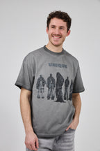 T-shirt graphique oversize « UNIQUE »