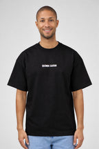 T-shirt oversize à logo imprimé “SECONDE SAISON”