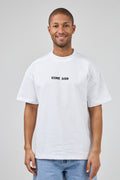 T-shirt oversize homme avec couture dorsale structurée