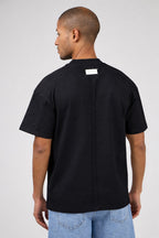 T-shirt oversize homme avec couture dorsale structurée