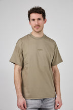 T-shirt Homme Minimaliste avec Logo Discret