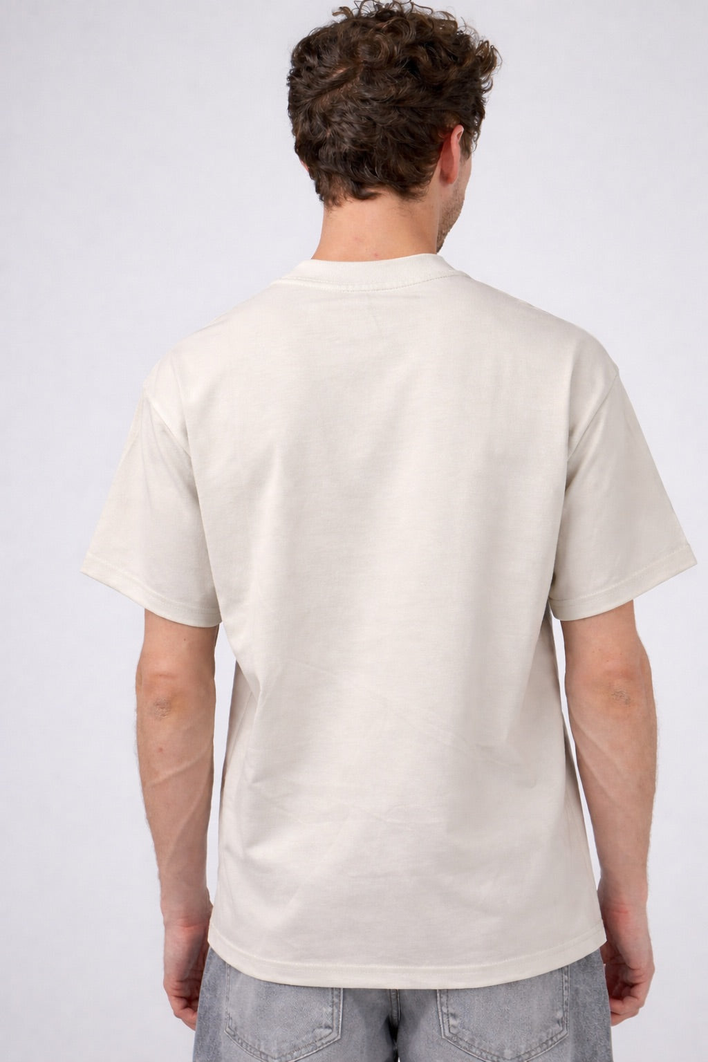T-shirt Homme Minimaliste avec Logo Discret