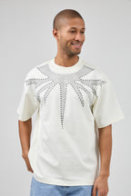 T-shirt Homme à Manches Courtes avec Motif Graphique