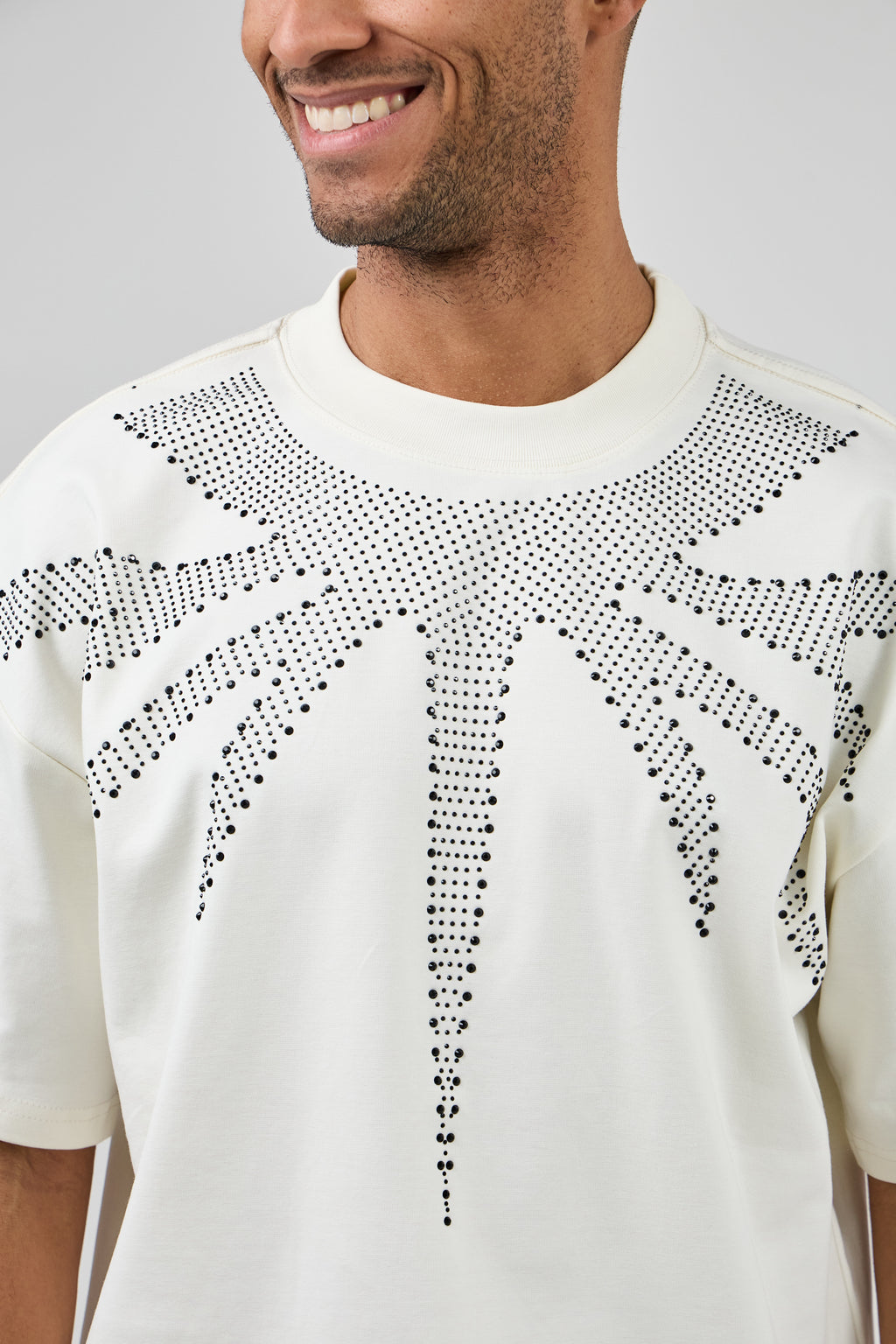T-shirt Homme à Manches Courtes avec Motif Graphique