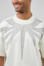 T-shirt Homme à Manches Courtes avec Motif Graphique