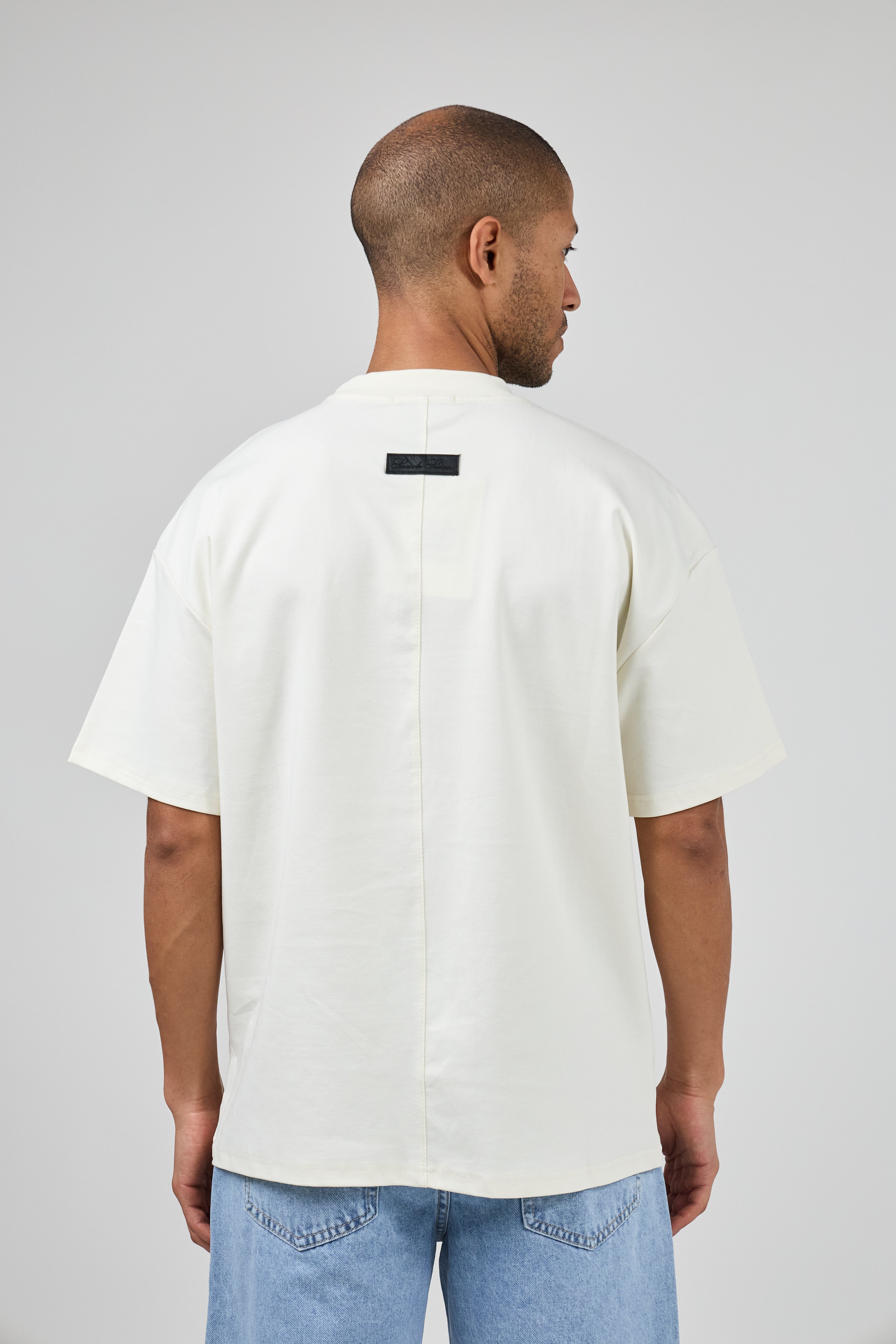 T-shirt Homme à Manches Courtes avec Motif Graphique