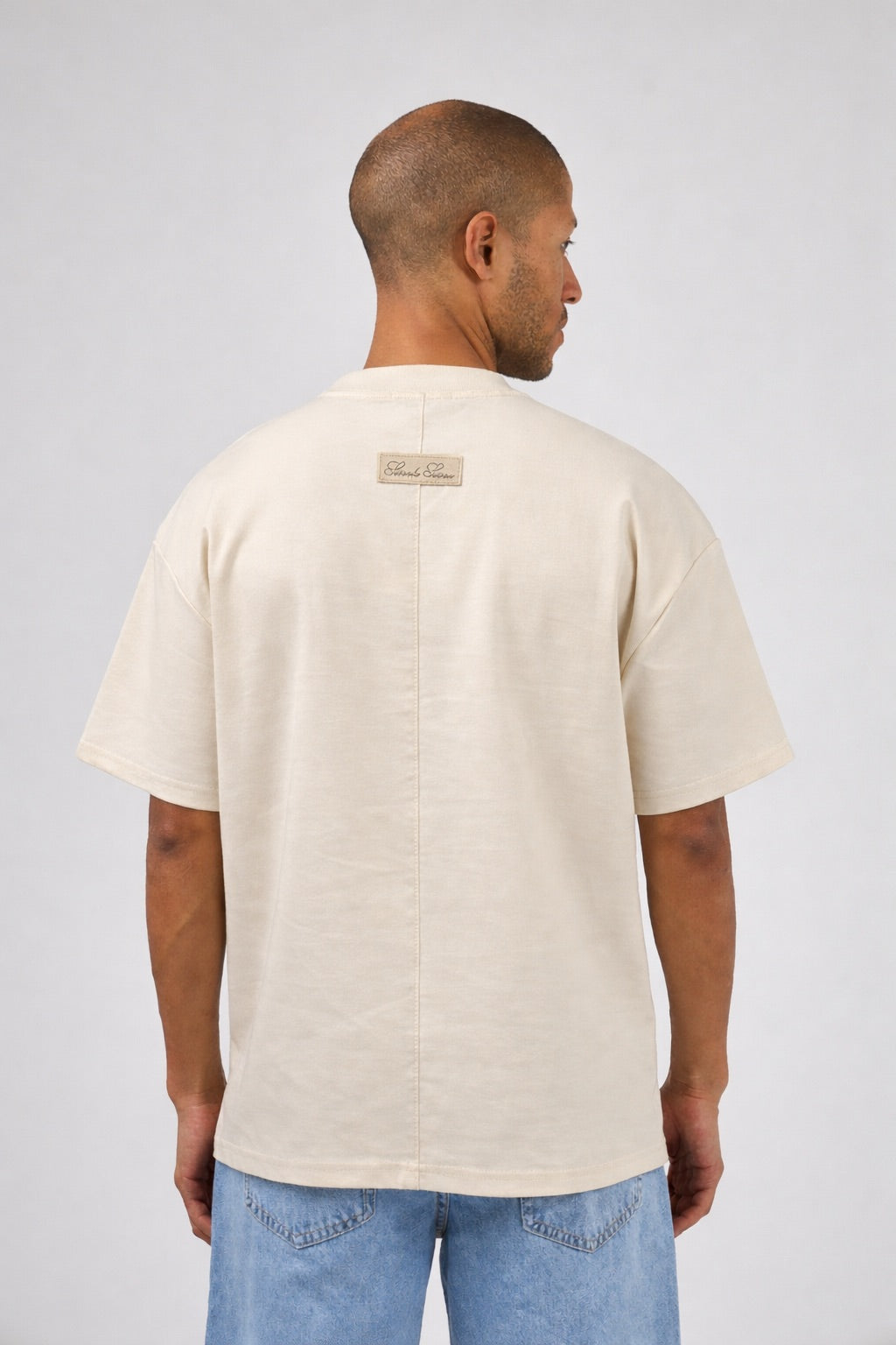 T-shirt Homme à Manches Courtes avec Motif Graphique
