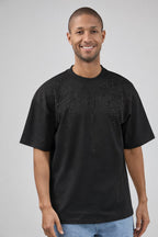 T-shirt Homme à Manches Courtes avec Motif Graphique