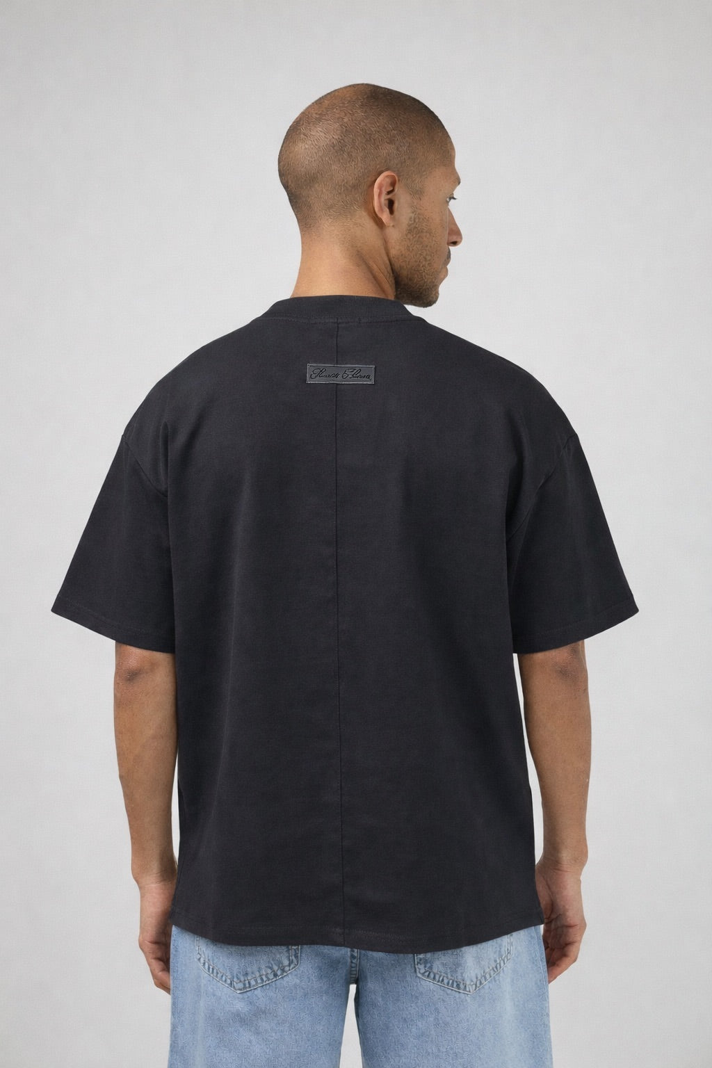 T-shirt Homme à Manches Courtes avec Motif Graphique