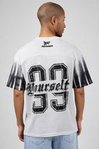 T-shirt homme style jersey graphique « Be Yourself 99 »