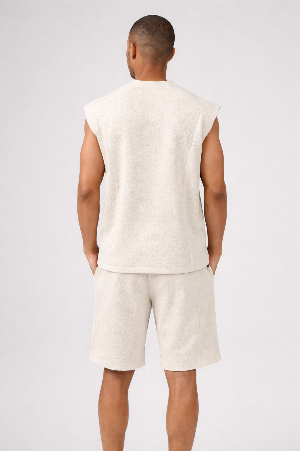 Ensemble Homme Décontracté Sans Manches avec Short