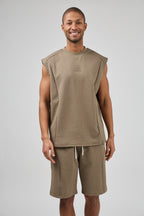 Ensemble Homme Décontracté Sans Manches avec Short