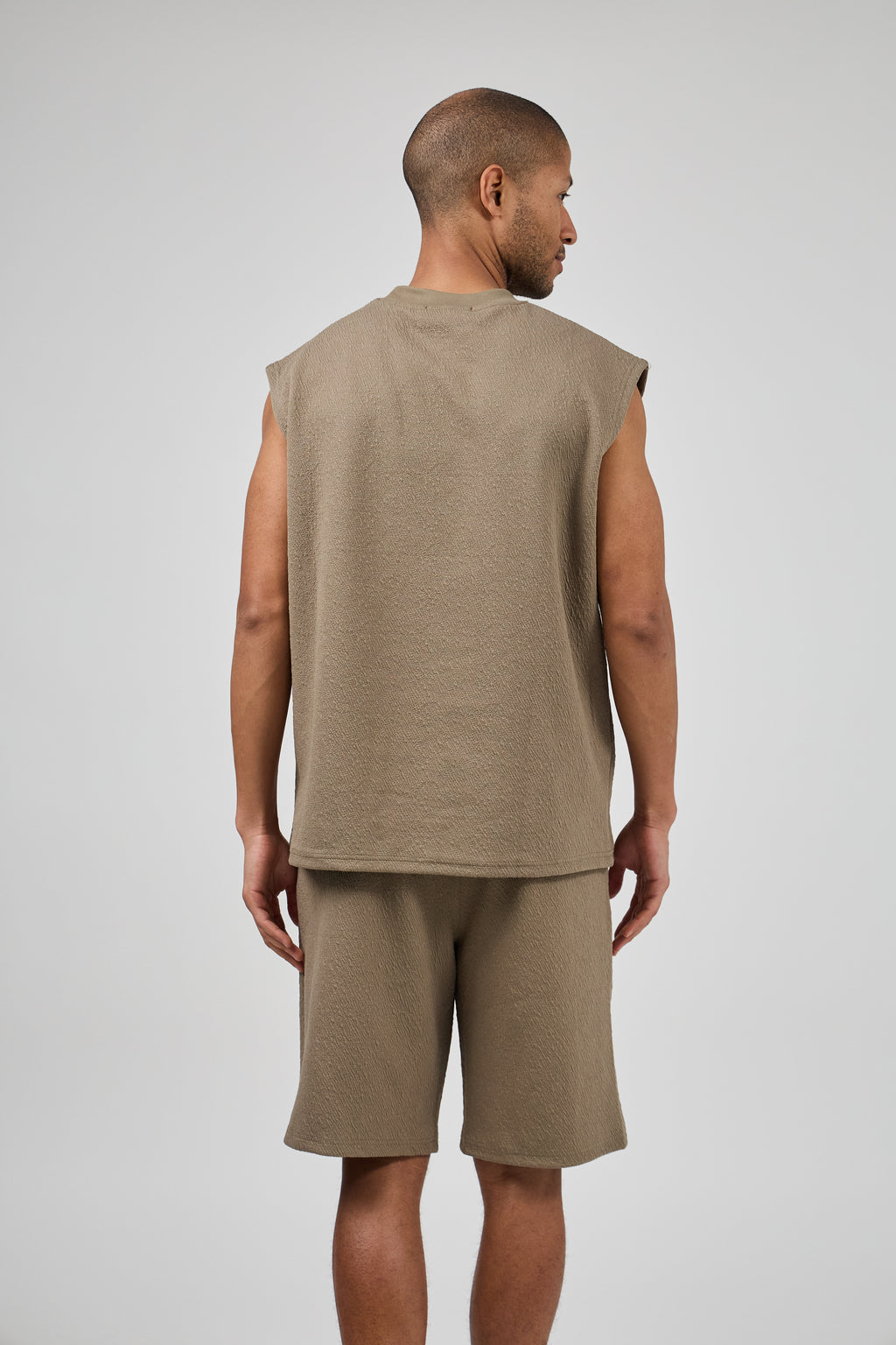 Ensemble Homme Décontracté Sans Manches avec Short
