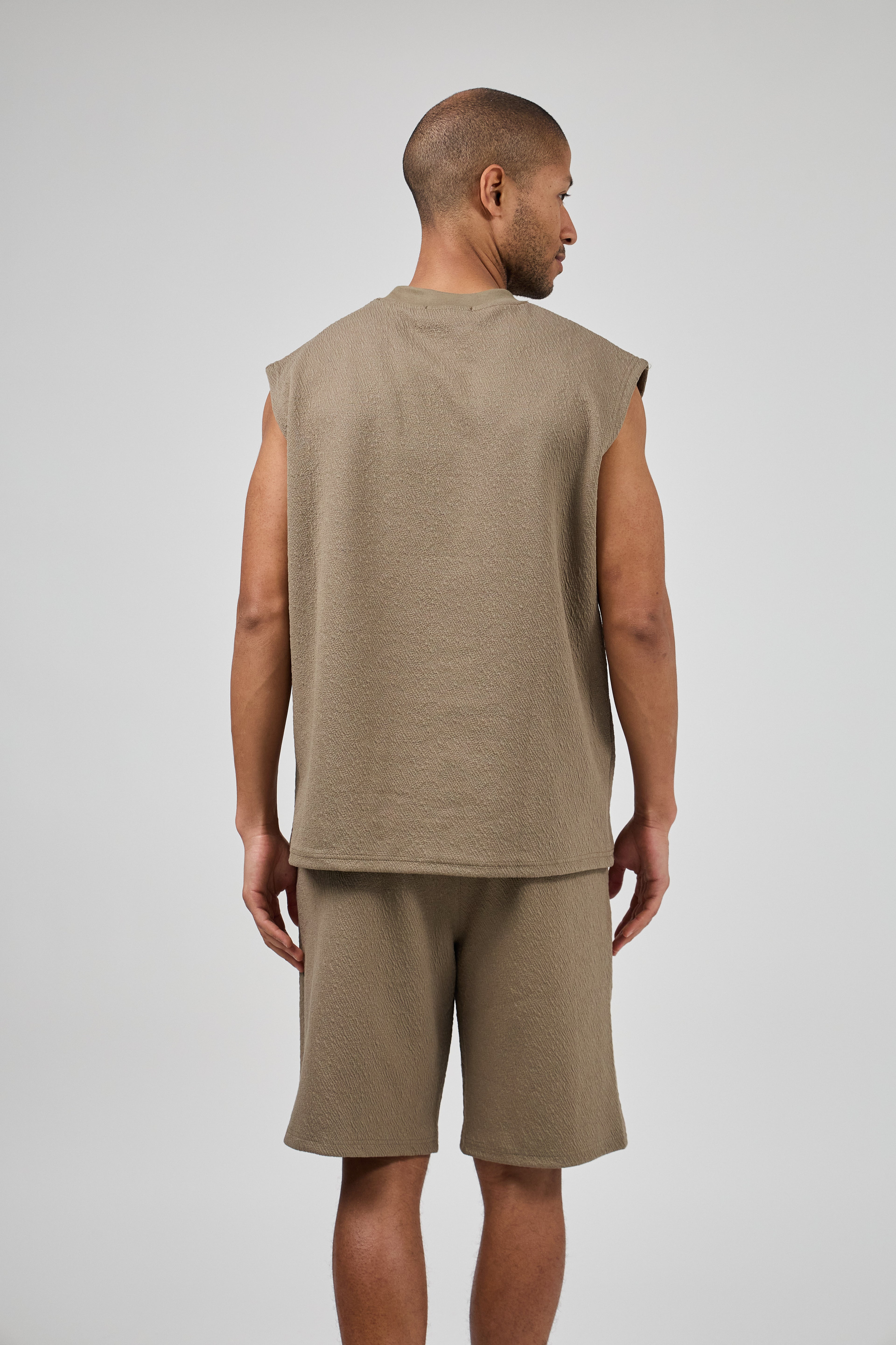 Ensemble Homme Décontracté Sans Manches avec Short